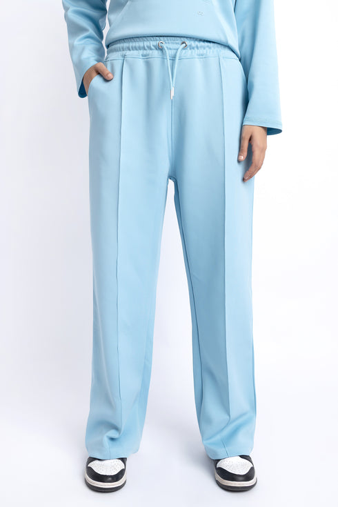 The Blue Straight Fit Pants